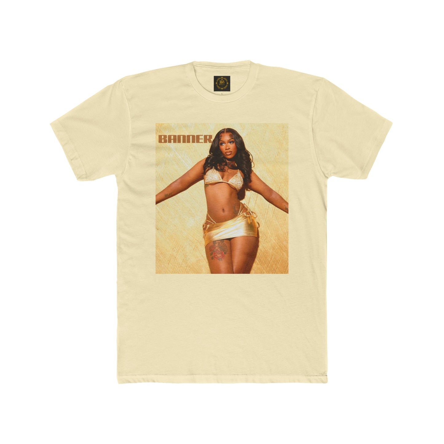 ‘Gold Mine’ Graphic Unisex Cotton Crew Tee - Stylish Vintage Vibes