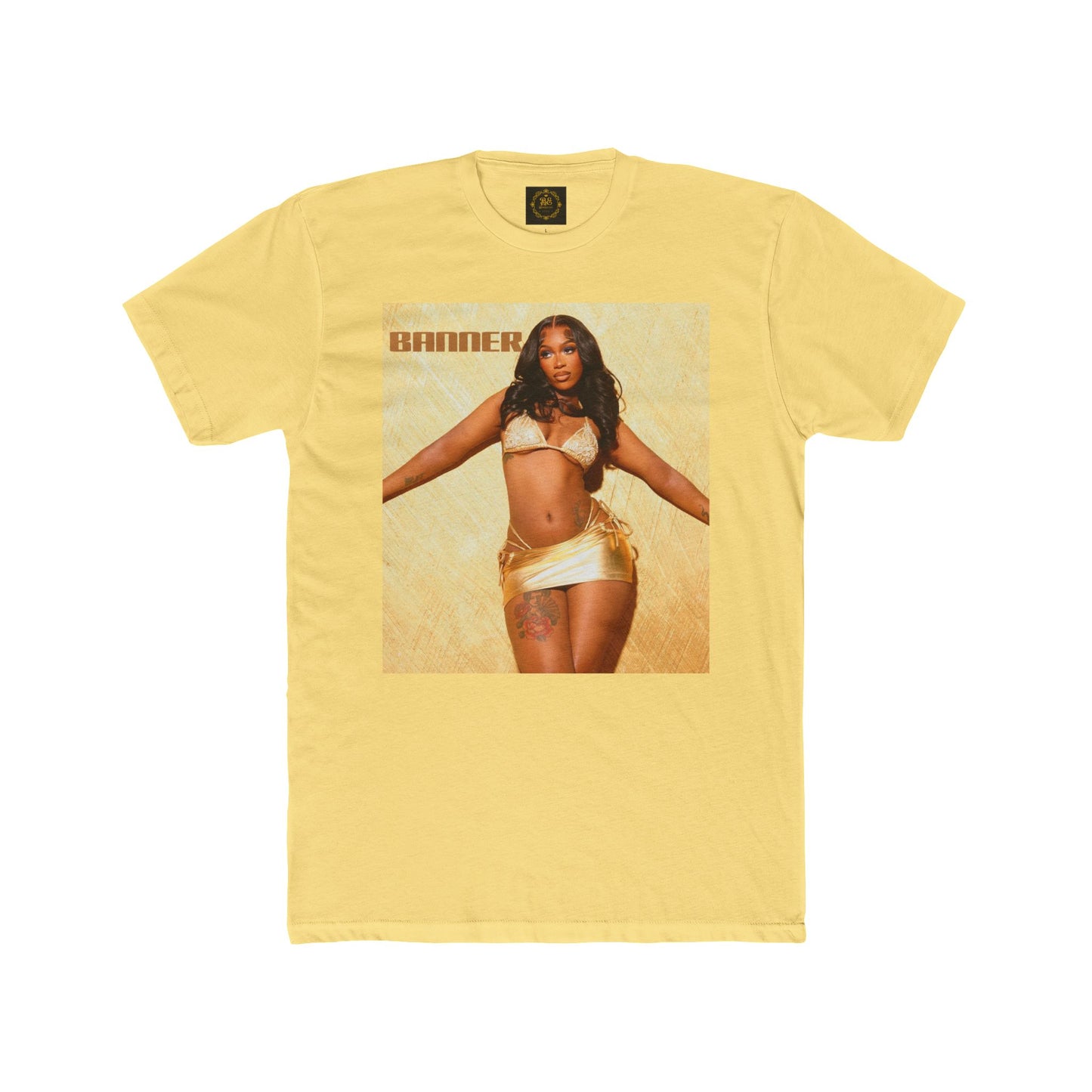 ‘Gold Mine’ Graphic Unisex Cotton Crew Tee - Stylish Vintage Vibes