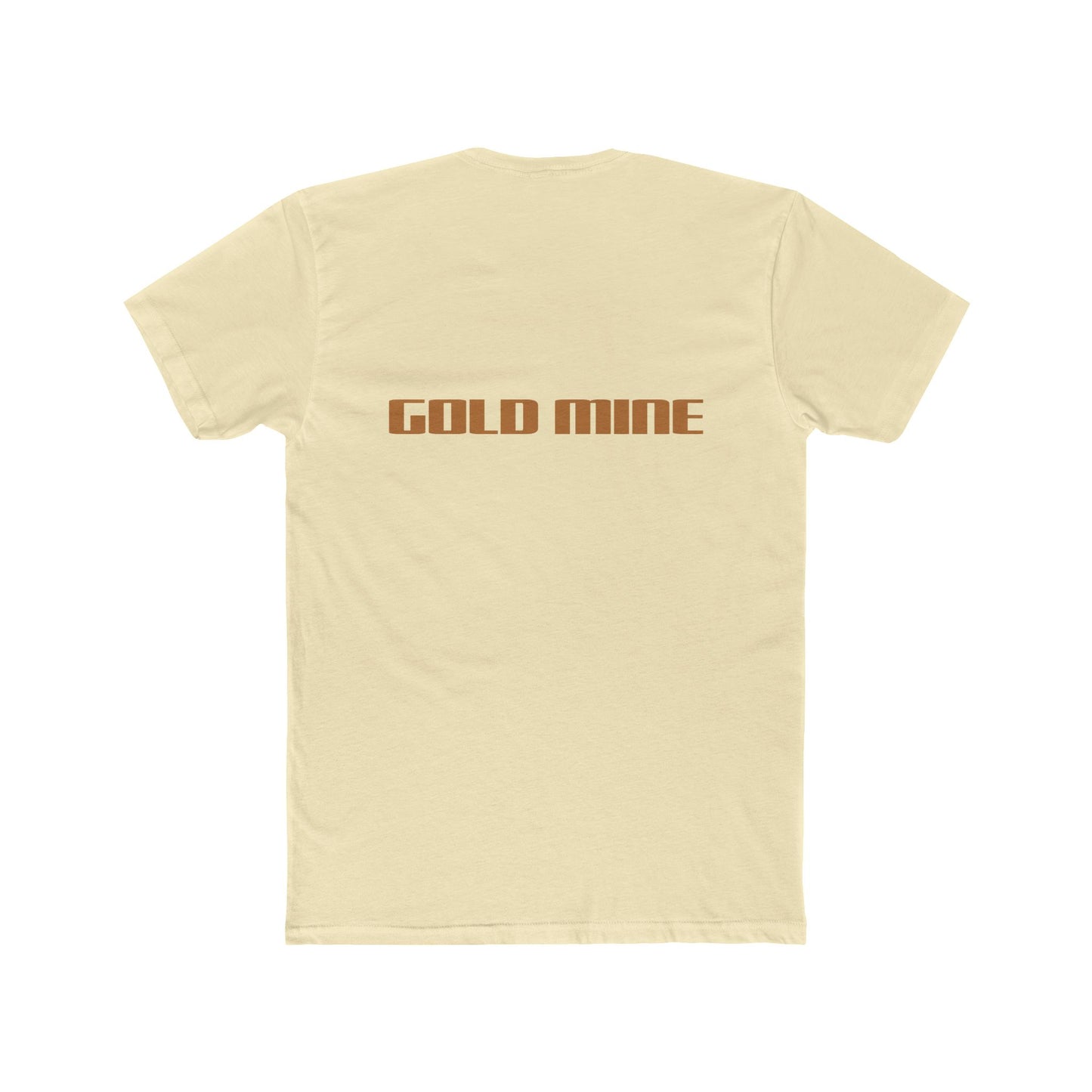 ‘Gold Mine’ Graphic Unisex Cotton Crew Tee - Stylish Vintage Vibes