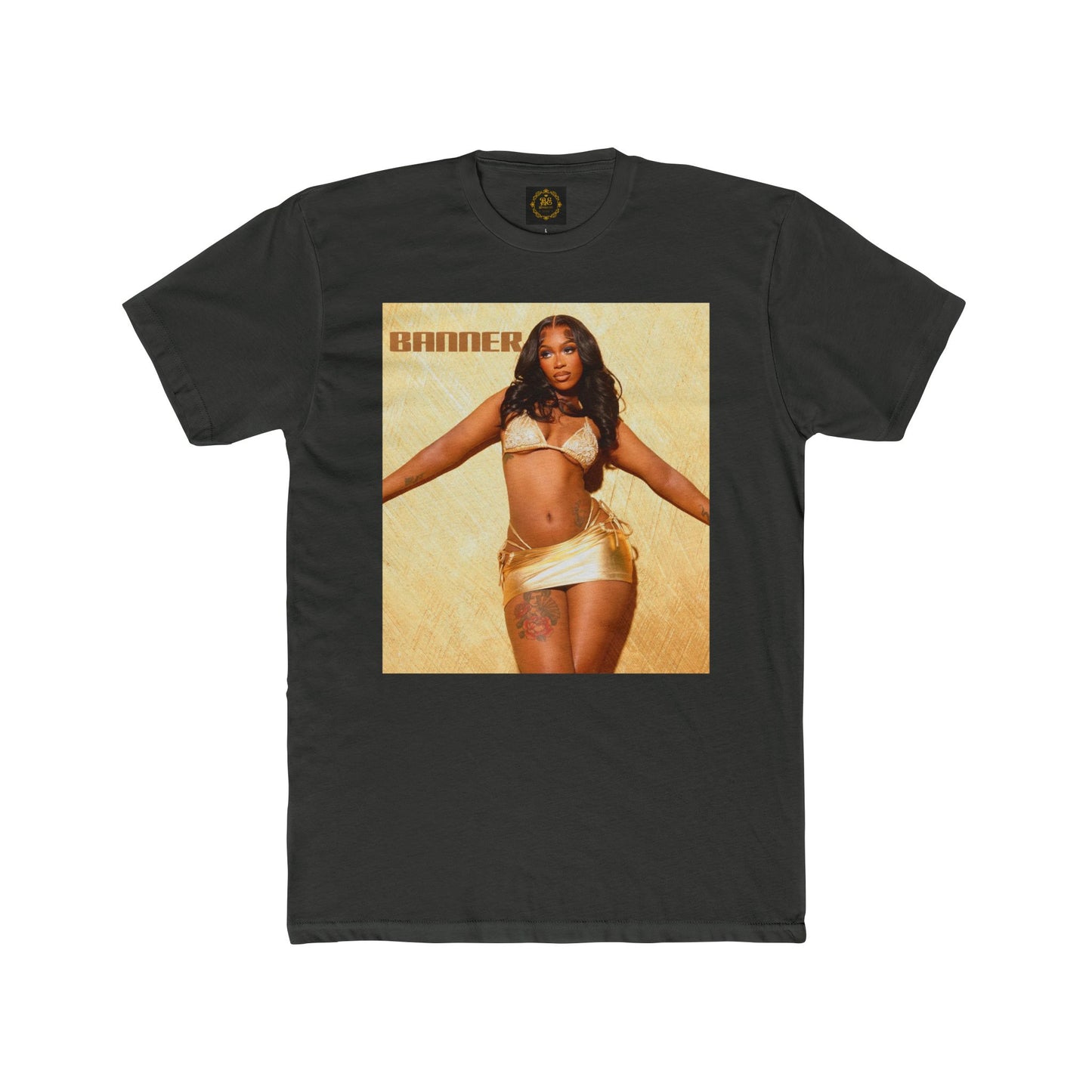 ‘Gold Mine’ Graphic Unisex Cotton Crew Tee - Stylish Vintage Vibes