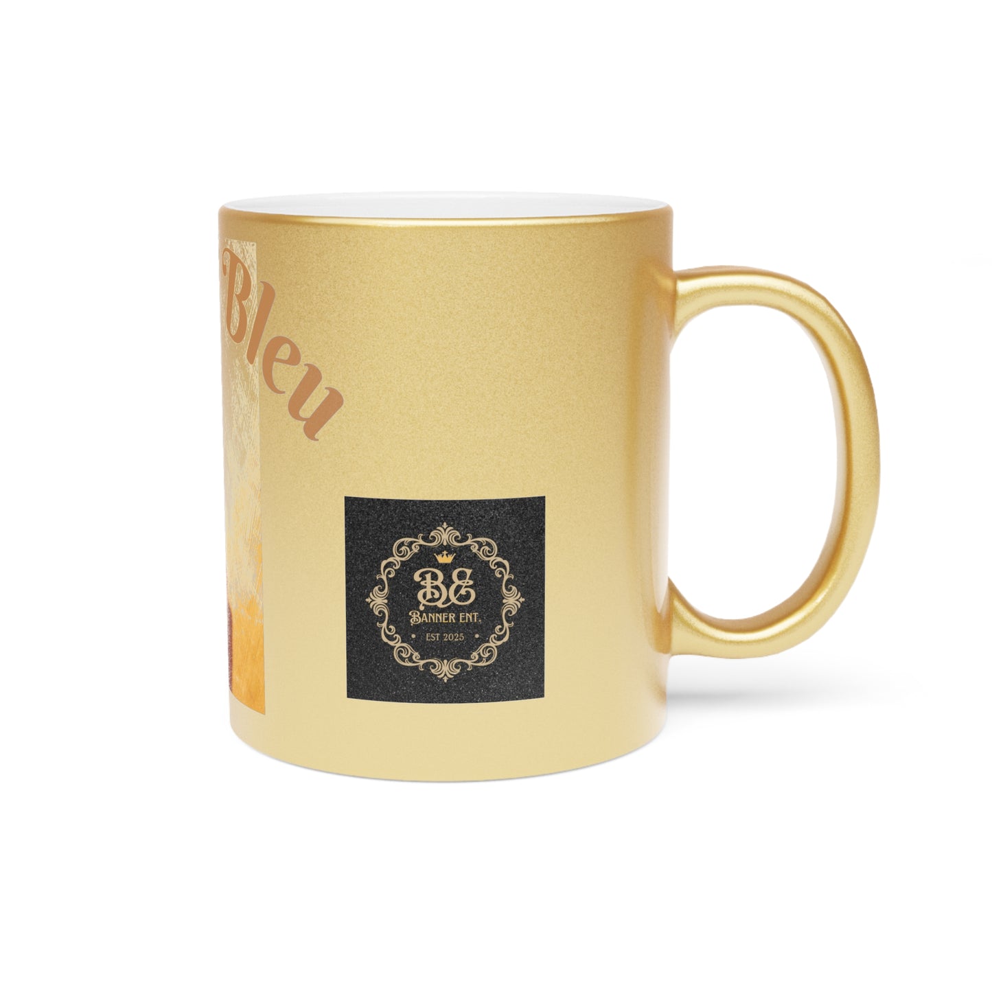 ‘Gold Mine’ Mug - Metallic Gold Coffee Cup