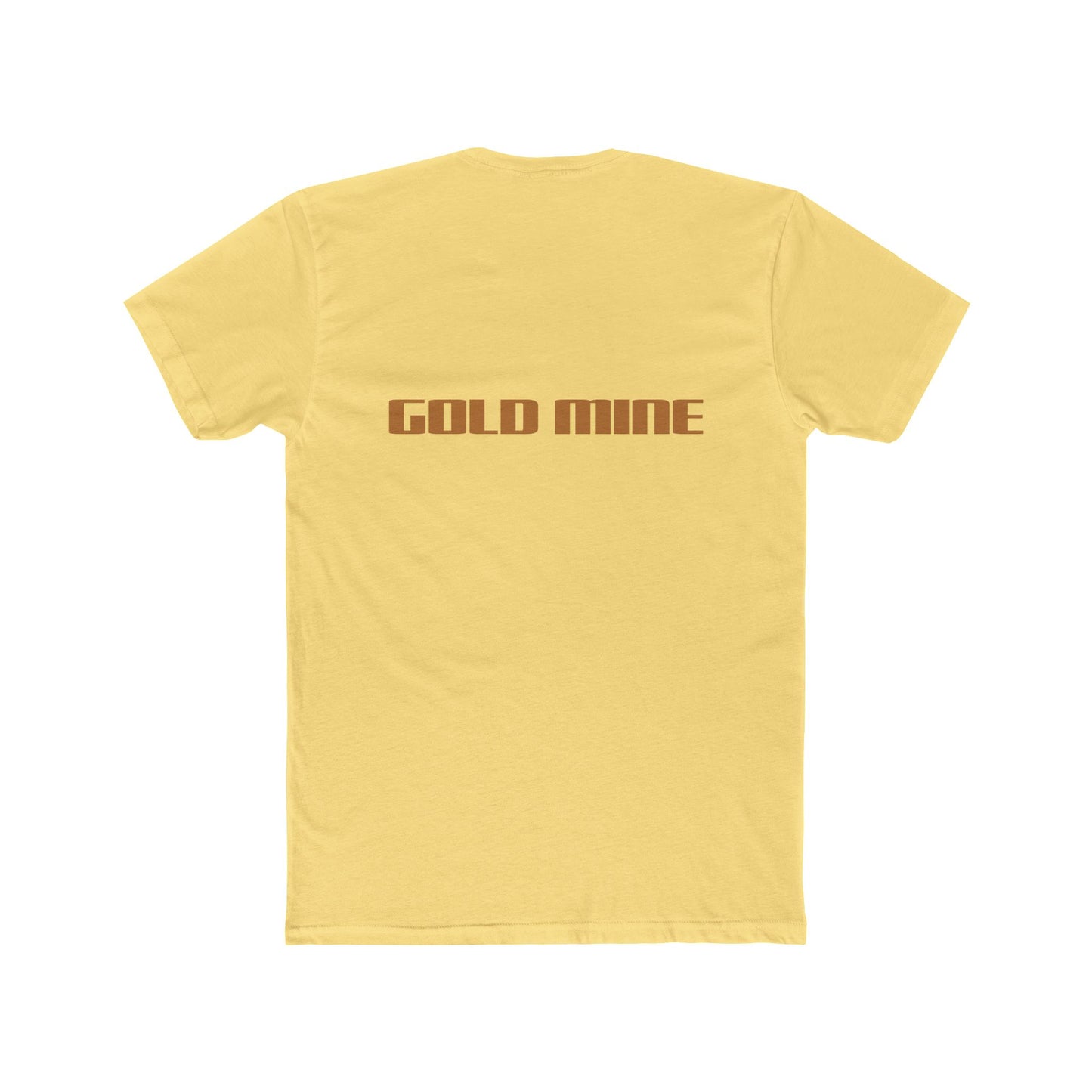 ‘Gold Mine’ Graphic Unisex Cotton Crew Tee - Stylish Vintage Vibes